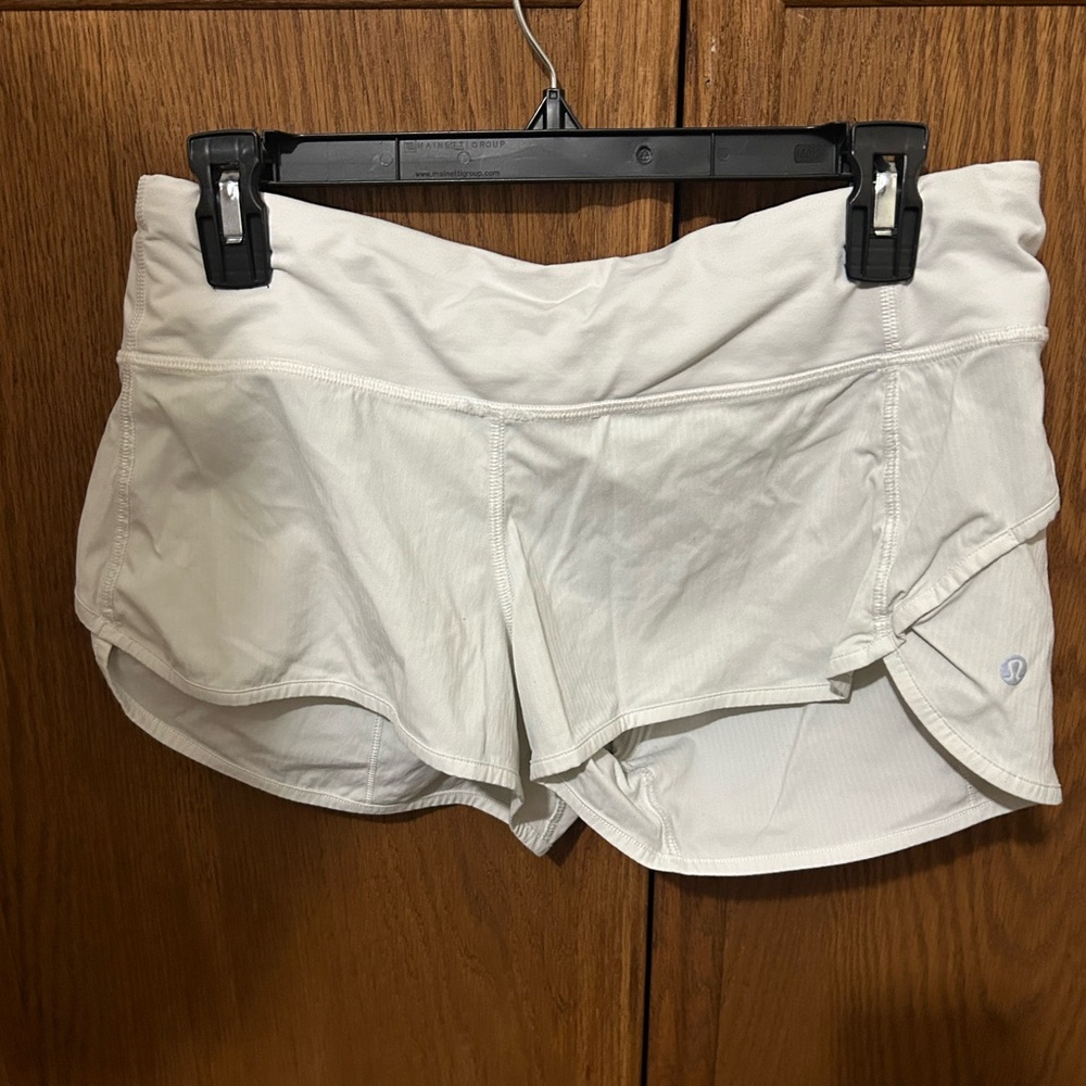 White Lululemon Speed Ups 6